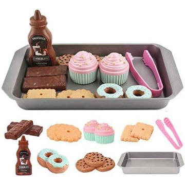 Elitoky Cookie Play Food Set - Imaginative Cooking Fun