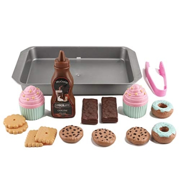 Elitoky Cookie Play Food Set for Creative Kids