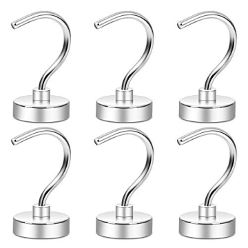 Neosmuk 60 lb Magnetic Hooks: Ultimate Home & Cruise Organization