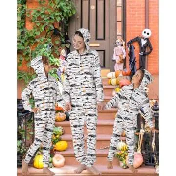 YEAXLUD Family Matching Halloween Pajamas for All Ages