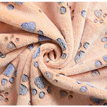 Warm Soft Dog Blanket for Comfort and Travel