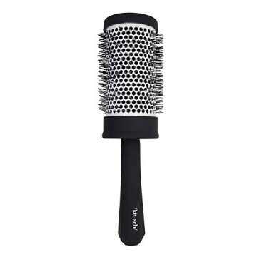 Kitsch Hair Brush, Round Blow Dry Brush 2.4" - Great for Dry & Wet Hair, Volume, Styling with Wide B...