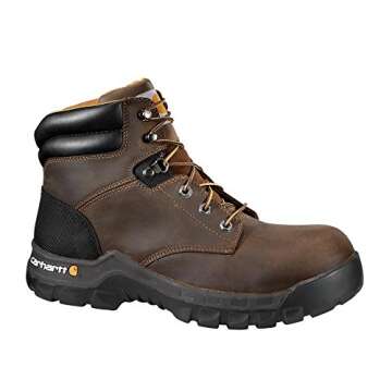 Carhartt Women's Rugged Flex 6" Comp Toe Work Boot - Durable and Comfortable Footwear