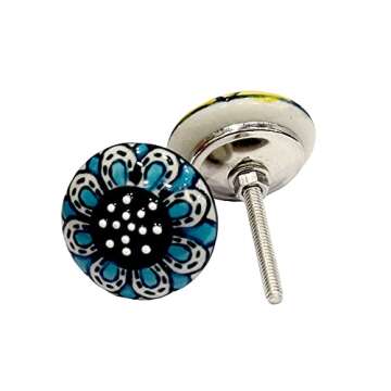 Ceramicworlds Decorative Multi Colour Knobs for Furniture