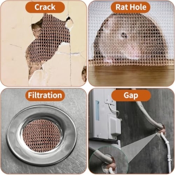 Copper Mesh Rodent Control for Effective Pest Defense