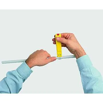 Jokari 10270 Secura Cable Stripping Knife for All Standard Round Cables, No. 27, 13.2cm L x 2.9cm W x 3.5cm H