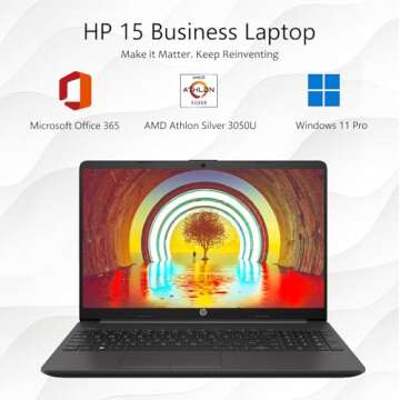 HP 15 Laptop with Office 365, 16GB RAM & 1TB SSD