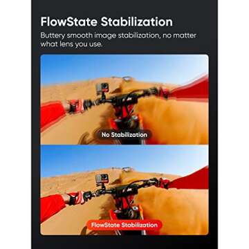 Insta360 ONE RS Twin Edition Creator Kit – Waterproof 4K 60fps Action Camera & 5.7K 360 Camera with Interchangeable Lenses, Stabilization, 48MP Photo, Active HDR, AI Editing