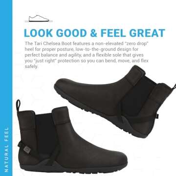 Xero Shoes Tari Women's Lightweight Chelsea Ankle Boots