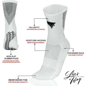 Lion Way Soccer Grip Socks for Players' Performance