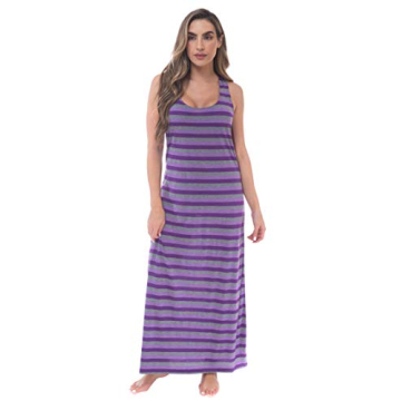 Just Love Racer Back Tank Dress with Stripes - Effortless Summer Style