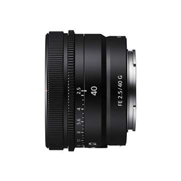 Sony FE 40mm F2.5 G Full-Frame Ultra-Compact G Lens