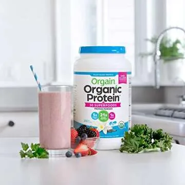 Orgain Organic Plant Based Protein Powder - Healthy Superfood