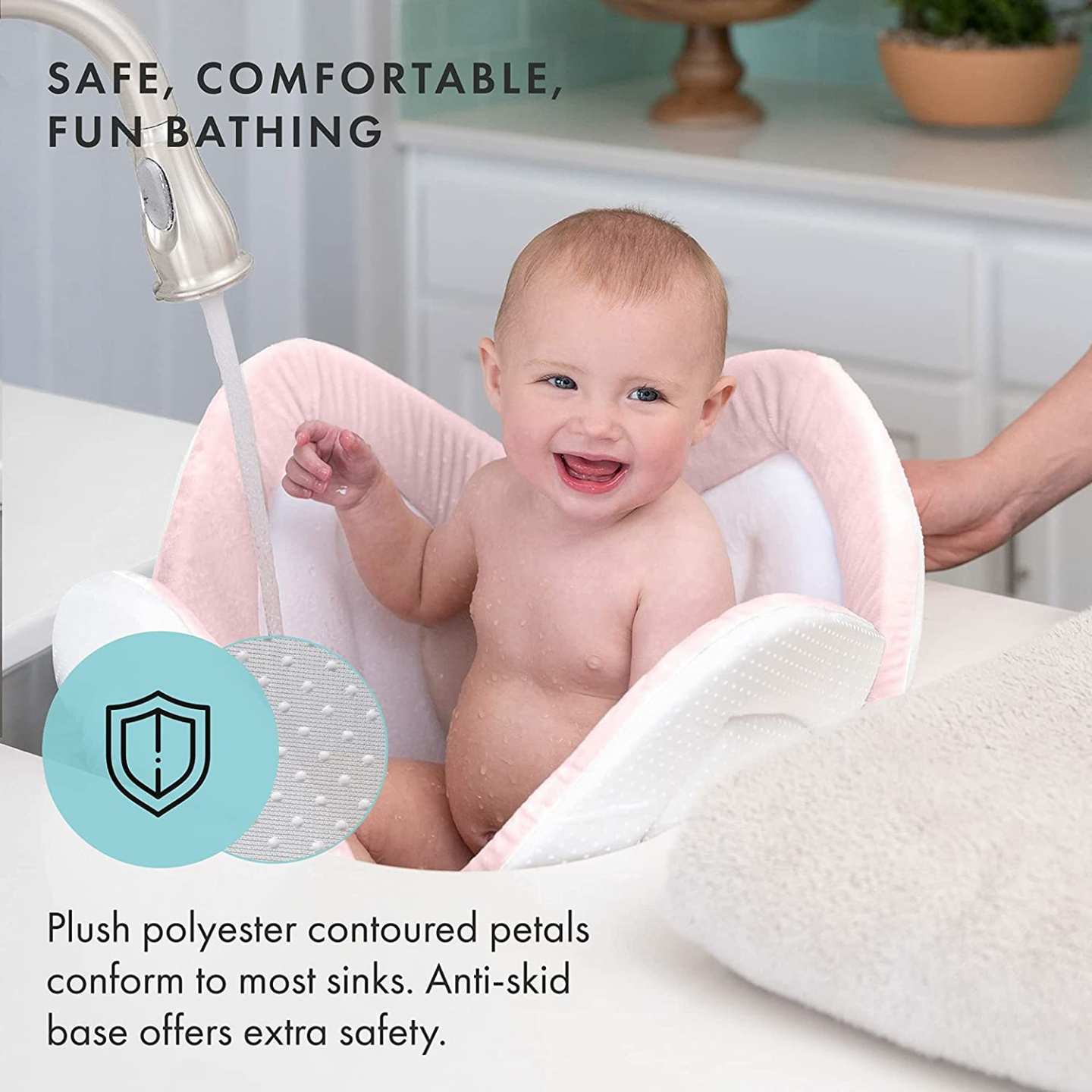 Plush Baby Bath Seat - Blooming Bath Lotus