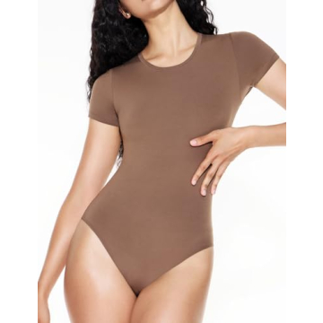 PATTERN HOUR Women's Mousse Series Bodysuit for All Occasions
