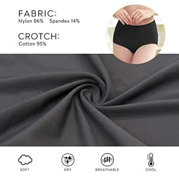 FallSweet Seamless High Waist Briefs for Ultimate Comfort