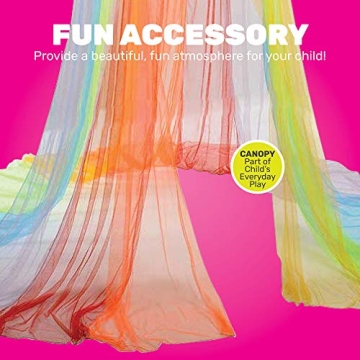 Rainbow Retreat Kids Canopy Fun Vibrant Play Space