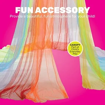 Rainbow Retreat Kids Canopy Fun Vibrant Play Space