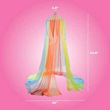 Rainbow Retreat Kids Canopy Fun Vibrant Play Space