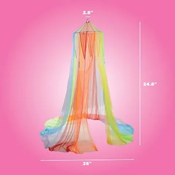 Rainbow Retreat Kids Canopy Fun Vibrant Play Space