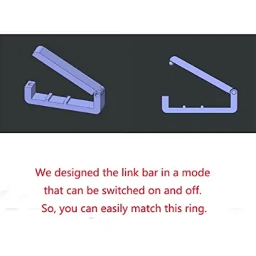 YIKOXI Elegant Stainless Steel Roman Numeral Ring for Women