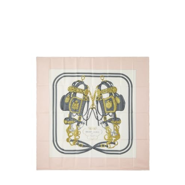 Hermès Pink 'Brides de Gala' Silk Scarf - Timeless Elegance