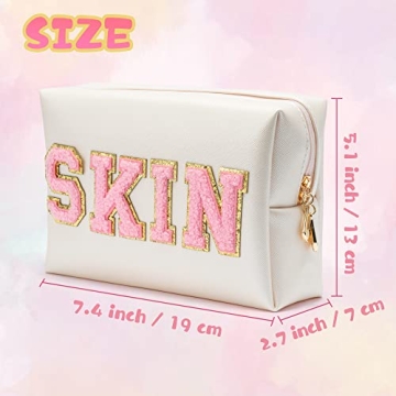 Stylish Y1tvei Cosmetic Toiletry Bag for Women & Teens