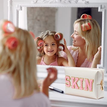 Stylish Y1tvei Cosmetic Toiletry Bag for Women & Teens