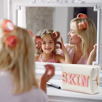 Stylish Y1tvei Cosmetic Toiletry Bag for Women & Teens