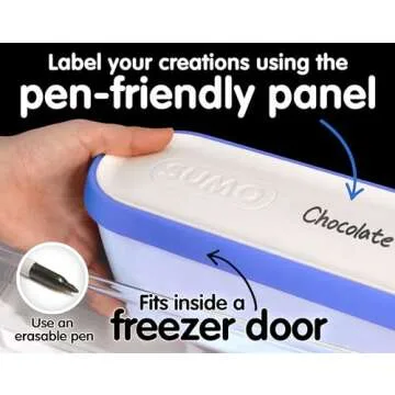 SUMO Ice Cream Containers Set - 1.5 Quart Storage Solution