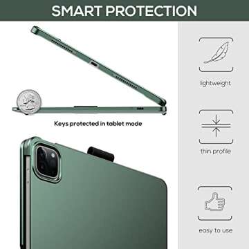 Typecase Keyboard Case for iPad Air/Pro - Trackpad & 360° Rotation