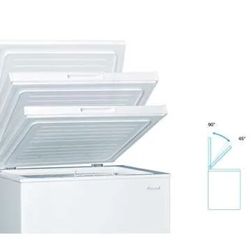 Efficient Smad 5 Cu.ft Chest Freezer - Low Noise & Convenient