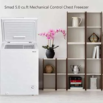 Efficient Smad 5 Cu.ft Chest Freezer - Low Noise & Convenient