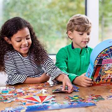 Crocodile Creek - Day at The Fair - 48 Piece Jigsaw Puzzle for Kids Ages 4+