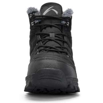 UPSOLO Mens Winter Boots for Cold Weather Comfort and Grip