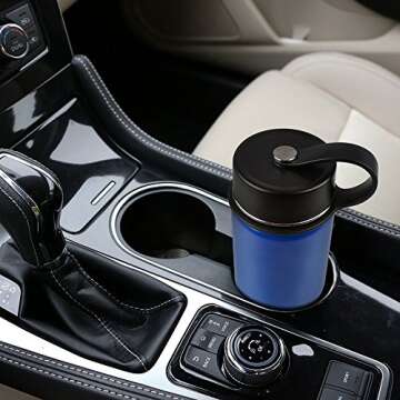 Tahoe Trails 12 oz Insulated Water Bottle for Travel