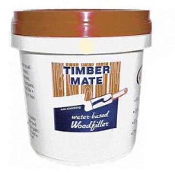 Timbermate Wood Filler - Water-Based, 8oz - Versatile, Fast-Drying Solution for All Interior Repairs