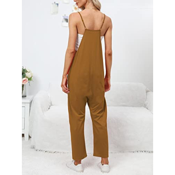 Shop DEEP SELF Women’s Casual Summer Jumpsuits with Pockets