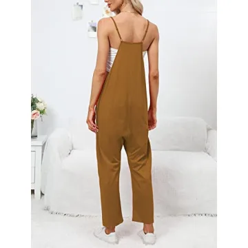 Shop DEEP SELF Women’s Casual Summer Jumpsuits with Pockets