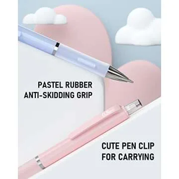 Nicpro Pastel Mechanical Pencil Set for Aesthetic Writing