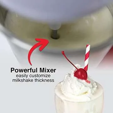 Nostalgia Two-Speed Electric Milkshake Maker