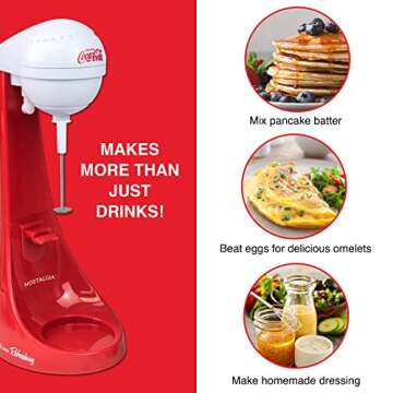 Nostalgia Two-Speed Electric Milkshake Maker