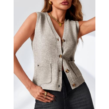 Trendy Casual Summer Sweater Vest for Women