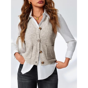 Trendy Casual Summer Sweater Vest for Women