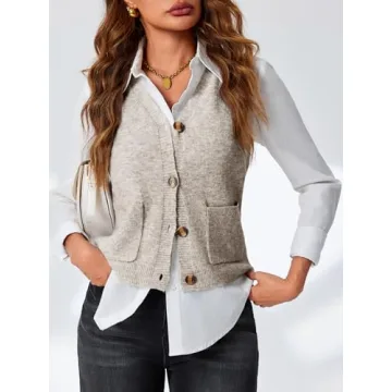 Trendy Casual Summer Sweater Vest for Women