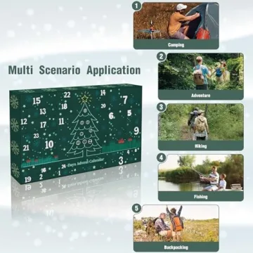 Survival Kit Advent Calendar 2025 - Outdoor Gifts for Men
