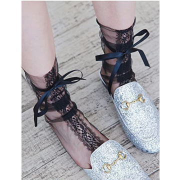 Elegant Benefeet Sox Sheer Slouch Socks for Women