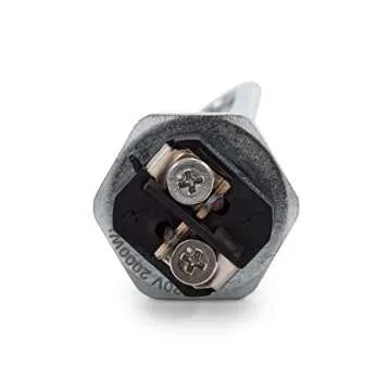 Camco 2000W/120V Screw-In Water Heater Element | Features a High Watt Density Design, a 1-11 ½-inch NPSM Steel Bushing, and is Compatible with Most Water Heaters (02203)