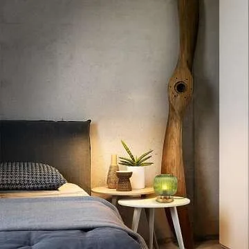 Auwieou Green Glass Table Lamp - Chic & Elegant Design