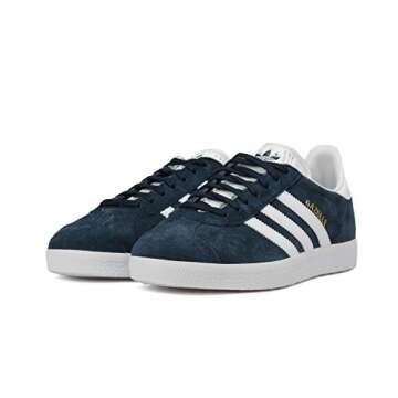 adidas Men's Gazelle Multisport Outdoor Shoes, Blue Navy Conavy White Goldmt, 8.5 UK